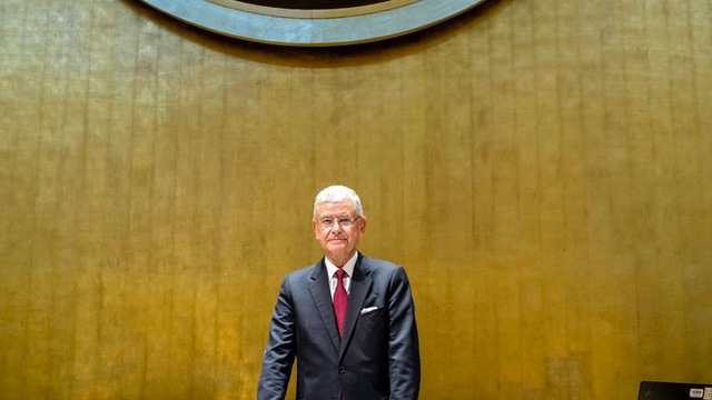 Volkan Bozkır, BM toplantılarının açılış konuşmasını yaptı