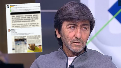 Rıdvan Dilmen'e cevap verdiler