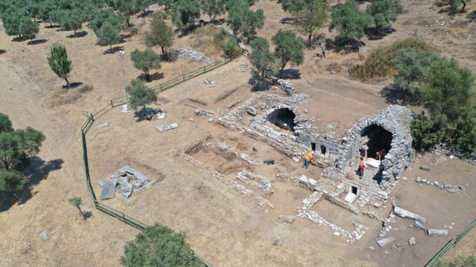 Anadolu'nun en iyi korunmuş Zeus Tapınağı burada