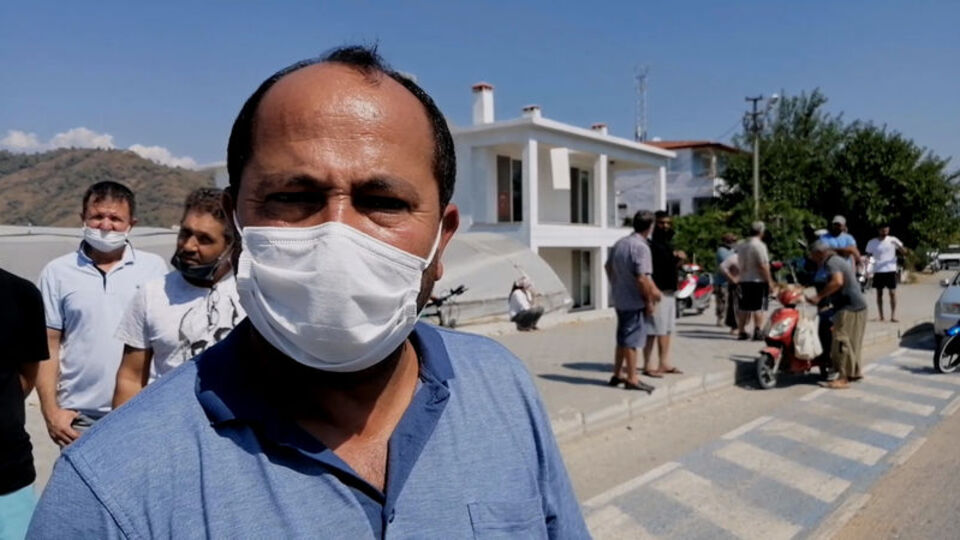 Torununun öldüğü yerde can verdi