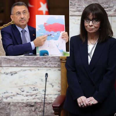 Oktay'dan Yunan Cumhurbaşkanı'na yanıt: "İşgalci sizsiniz!"