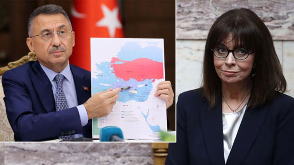 Oktay'dan Yunan Cumhurbaşkanı'na yanıt: "İşgalci sizsiniz!"