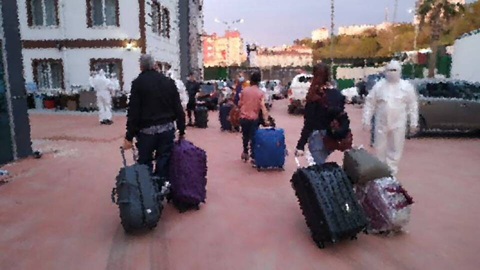 Sinop'ta karantinaya uymayanlar yurda yerleştirildi