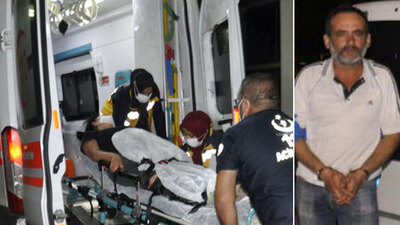 Bacağından vurduğu eşini 170 kilometre gezdirdi!