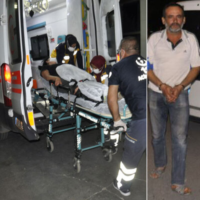 Bacağından vurduğu eşini 170 kilometre gezdirdi!