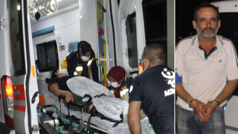 Bacağından vurduğu eşini 170 kilometre gezdirdi!