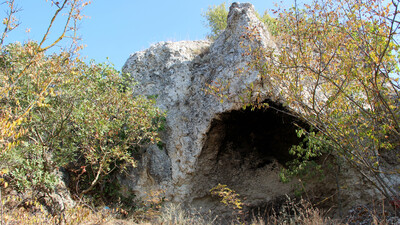 Edirne'de kaya sunağında rastlandı