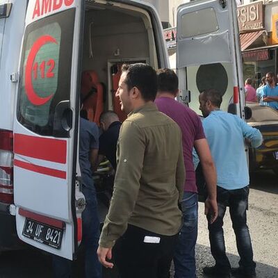 Kameraya yansıdı! Taksici kavgası! Ölüler var!