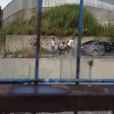 Gasp, şiddet, dehşet! Dere yatağına attılar!