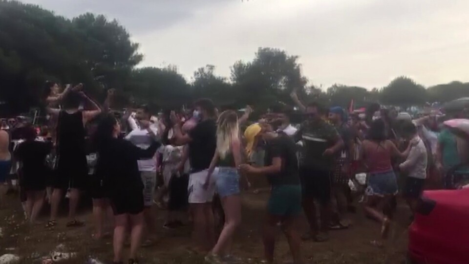 Şile'de korona festivaline baskın!