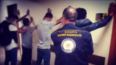 Otobüste 21 düzensiz göçmen yakalandı