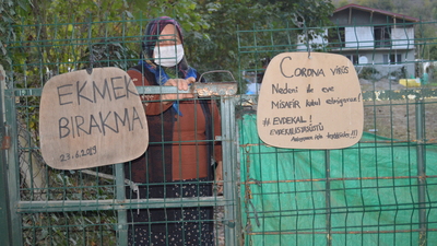 Bahçe kapısına bunu yazdılar, gören geri dönüyor!