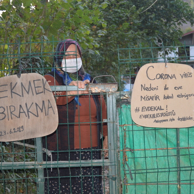 Bahçe kapısına bunu yazdılar, gören geri dönüyor!