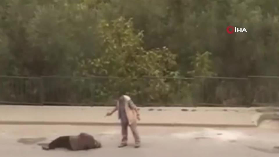 Dehşet anı! Sokak ortasında böyle vurdu