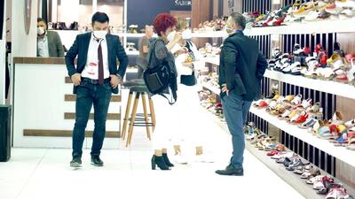 Ayakkabı sektörünün ilk fiziksel fuarı AYMOD başladı