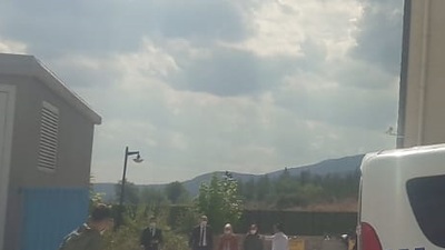 Karantinadan kaçarken ayağını kırdı!