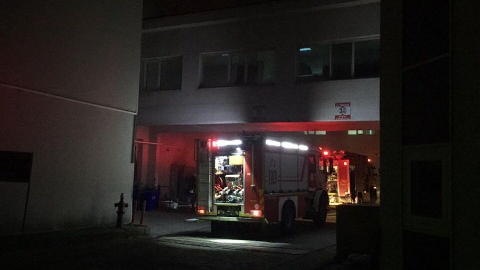 Kocaeli'nde hastane yangını