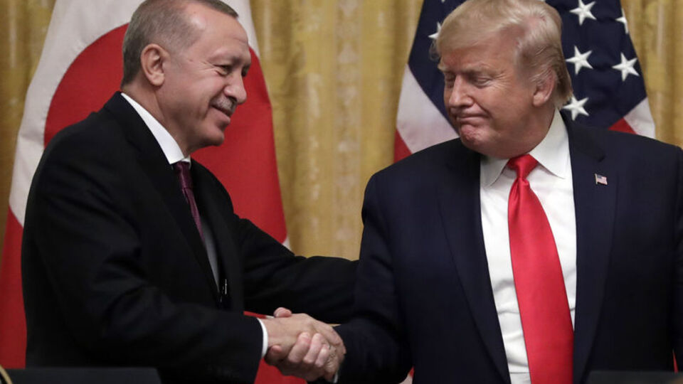 Cumhurbaşkanı Erdoğan'dan Trump'a geçmiş olsun mesajı!