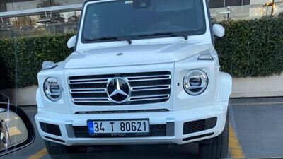 Test plakası ile 'çarptılar'