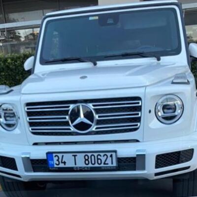 Test plakası ile 'çarptılar'