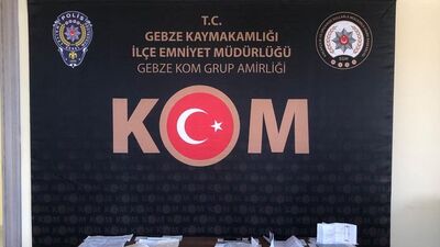 Kocaeli'de tefeci operasyonu