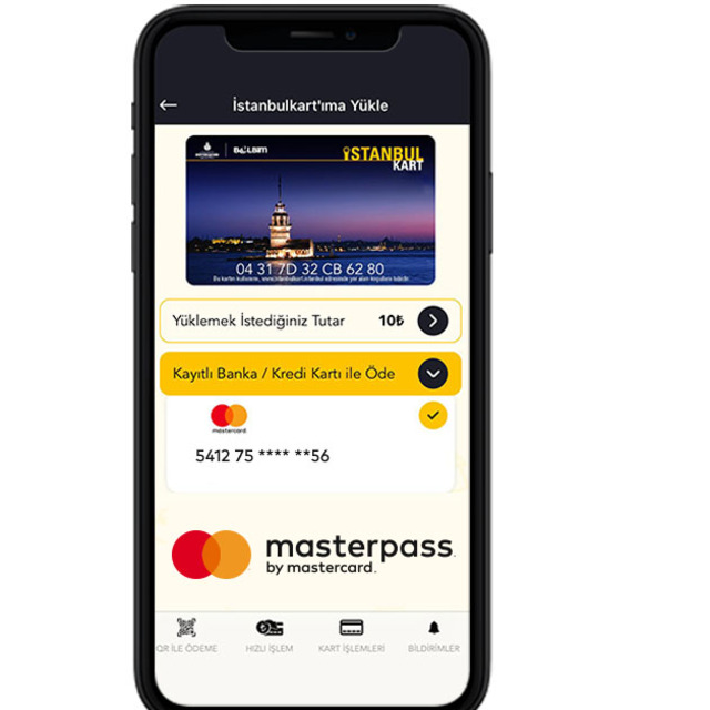 Masterpass İstanbulkart'a entegre oldu
