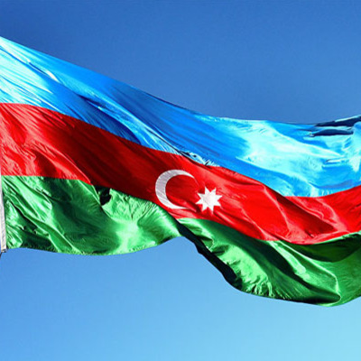 Magadiz’e Azerbaycan bayrağı dikildi