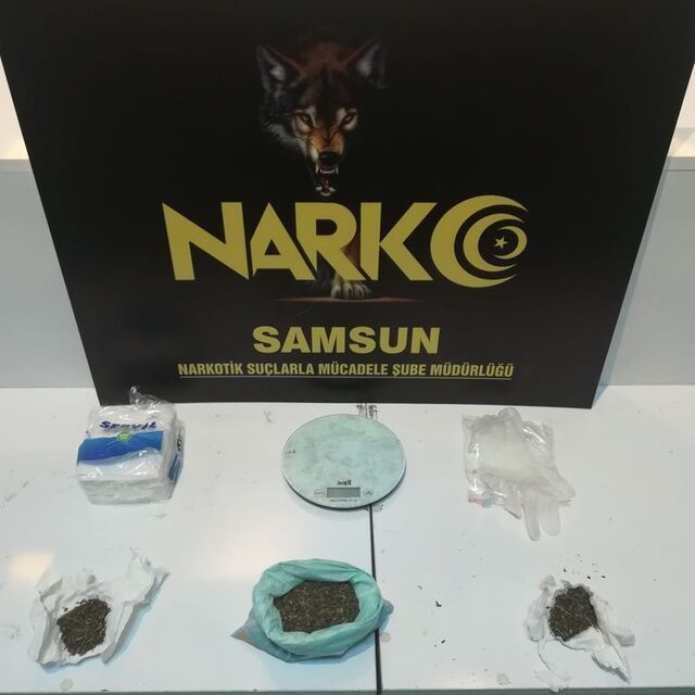 Samsun'da uyuşturucu operasyonu! 6 kişi gözaltına alındı