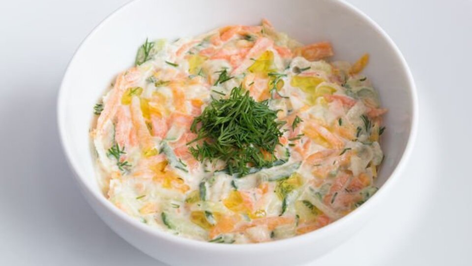 Lezzetli havuç salatası tarifi