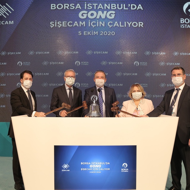 Borsa İstanbul'da gong Şişecam için çaldı