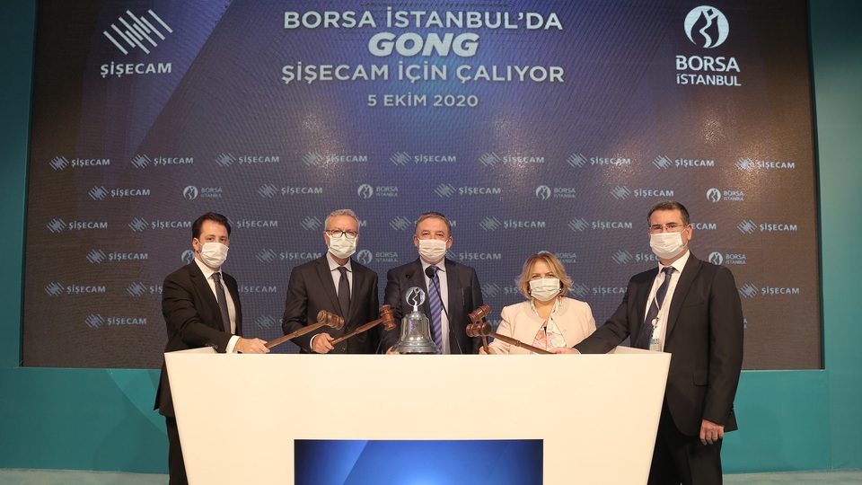 Borsa İstanbul'da gong Şişecam için çaldı