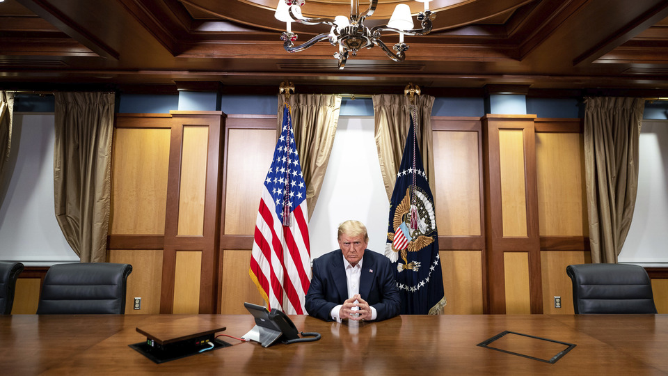 Kovid-19 tedavisi gören Trump taburcu oldu