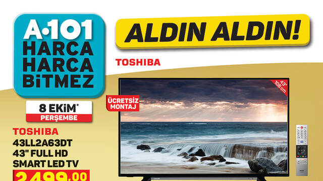 A101 8 Ekim aktüel ürünler kataloğu