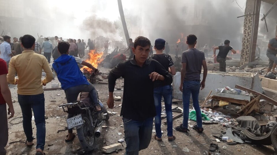 Suriye'nin Bab ilçesinde bombalı saldırı!