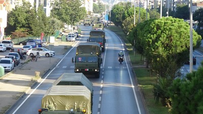 S-400'ler Samsun'da görüntülendi