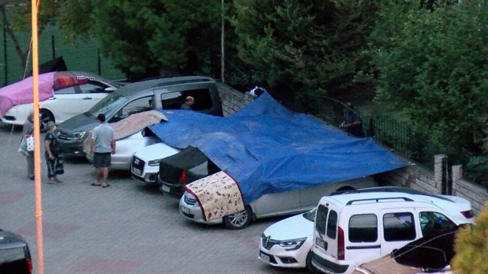 İstanbul'da dolu hazırlığı