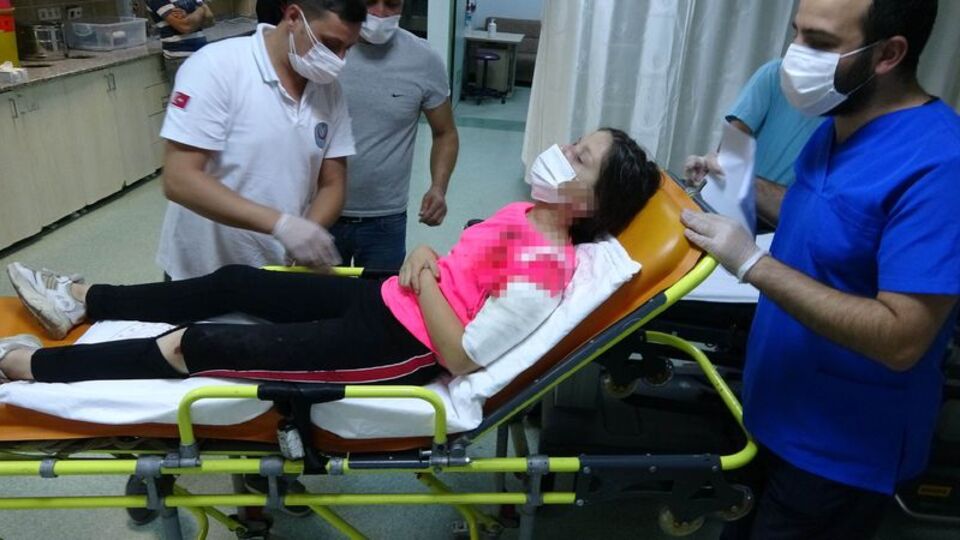 Samsun'da dehşet! Küçük kıza 3 pitbull saldırdı!