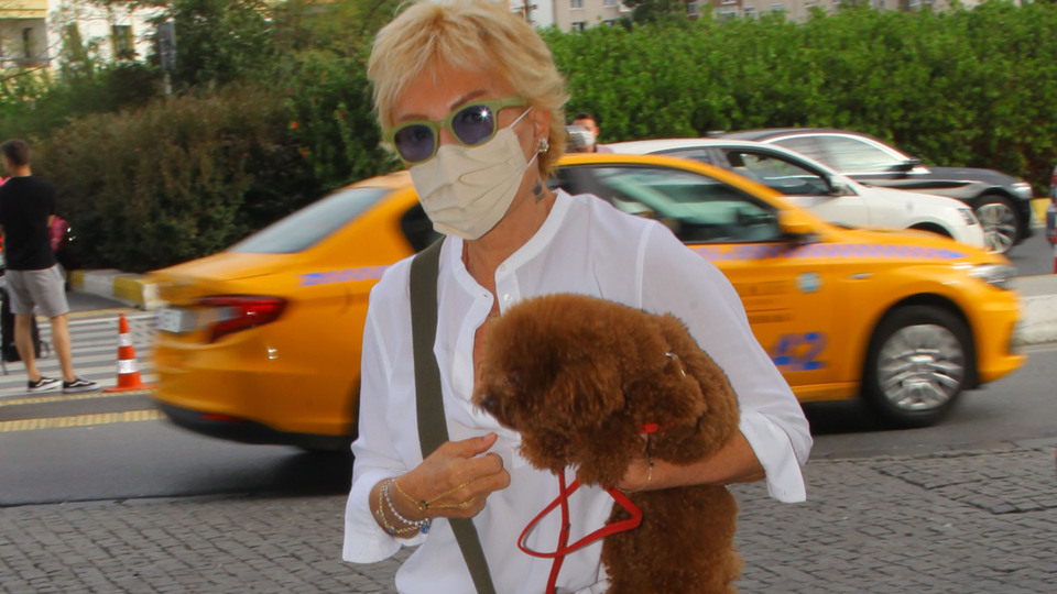 Köpeği ile alışverişte