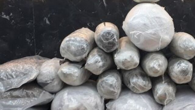 İstanbul'da 50 kilogram esrar ele geçirildi