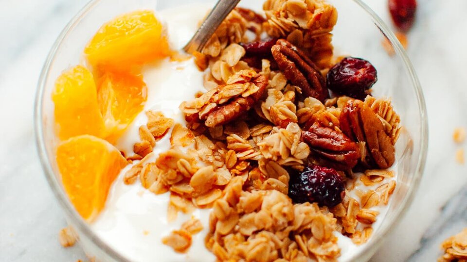 Diyet Tatlı Tarifi Granola tarifi