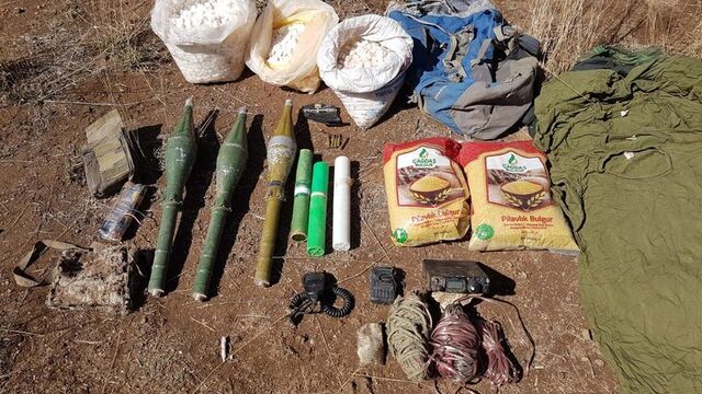 Van'da PKK operasyonu! Roketatar mühimmatı ele geçirildi