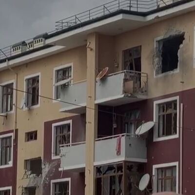 Habertürk Ermeni ordusunun vurduğu Terter'de! İşte Ermeni saldırısı!