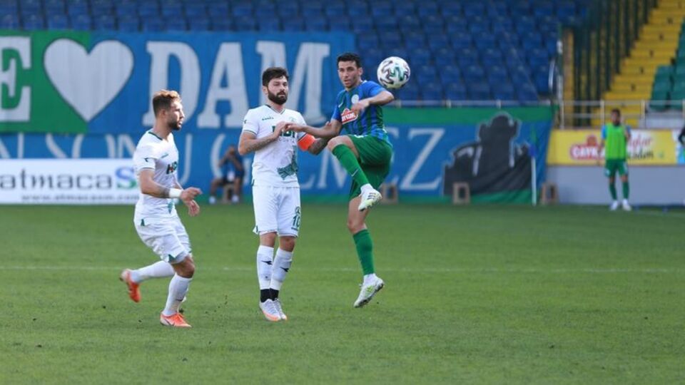 Rize ile Giresun yenişemedi