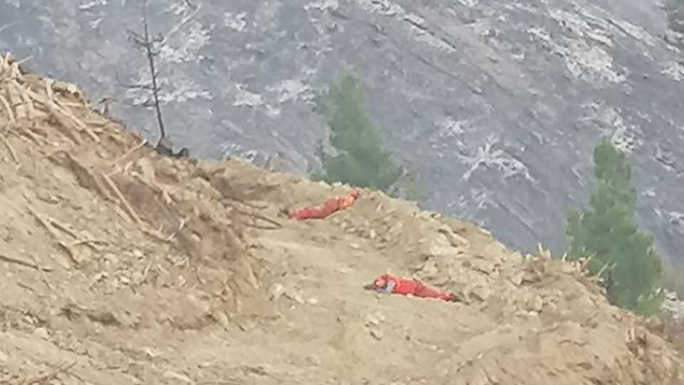 44 saatlik yangından sonra çarpıcı görüntü!