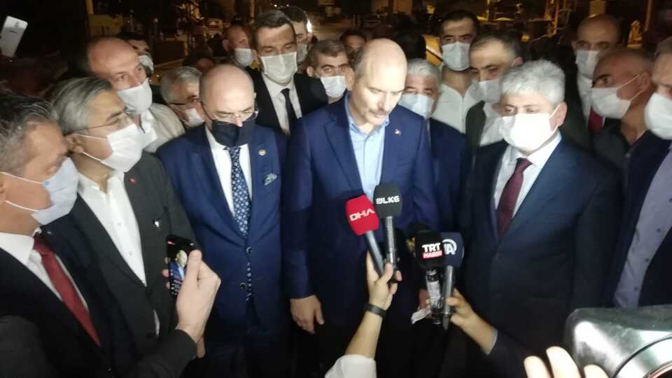 Bakan Soylu: Hatay'da 2 şüpheli gözaltında