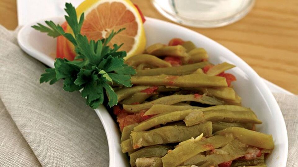 Klasik lezzet zeytinyağlı taze fasulyenin püf noktası