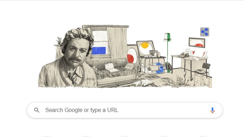 Google'dan Oğuz Atay'lı doodle sürprizi