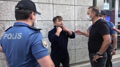 Maske takmayıp polisi tehdit etmişti! Flaş gelişme!