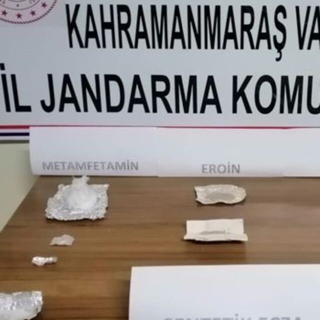 Kahramanmaraş'ta uyuşturucu operasyonu!