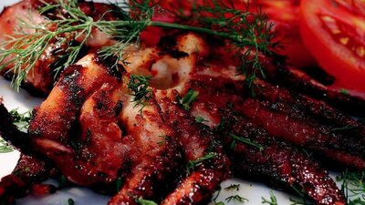 Ahtapot ızgara yapılışı ve püf noktası